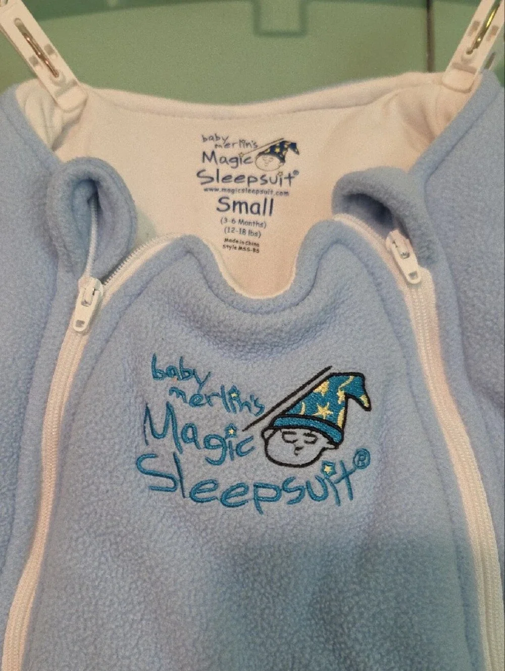 Baby Merlins Magic Sleepsuit Size Small 3 To 6m